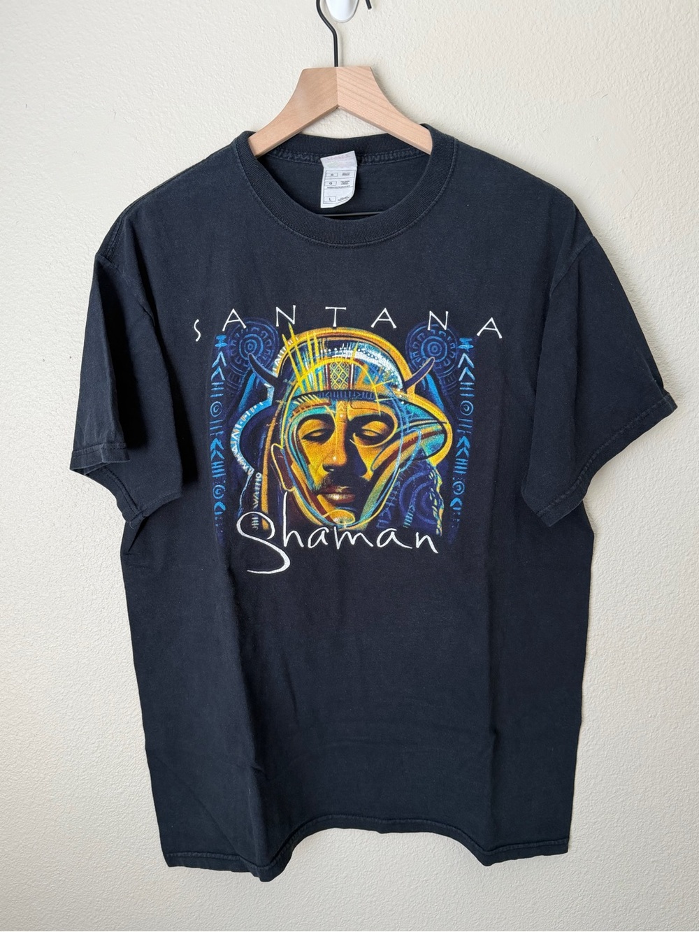 Vintage Santana Shawman T-Shirt - L